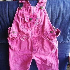 Carhartt girls coveralls, size 2T